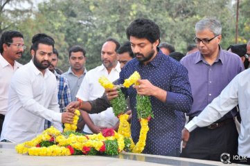 NTR Family Visit to NTR Ghat 2016